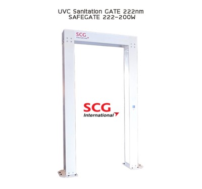 ประตูฆ่าเชื้อไวรัส  UVC Sanitation GATE 222nm SAFEGATE 222-200W  1 Y. 